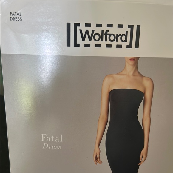 Wolford Dresses & Skirts - Wolford Black Strapless Bodycon Dress